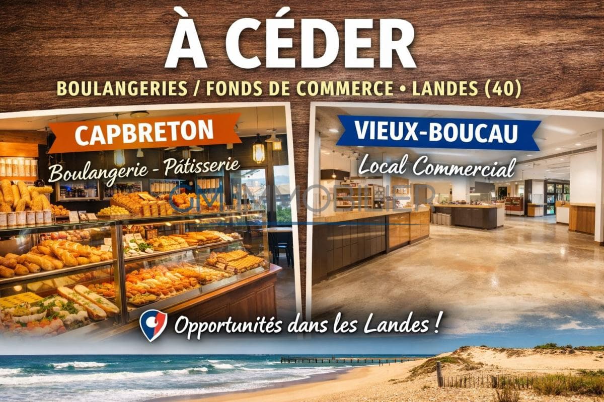 Opportunité rare à Vieux-Boucau-les-Bains