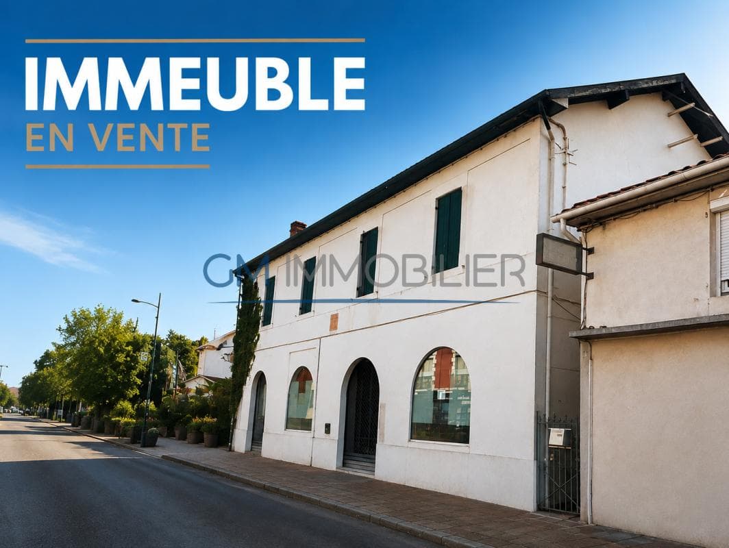 SAINT-PAUL-LÈS-DAX IMMEUBLE 300 M2 À RÉNOVER EMPLACEMENT
